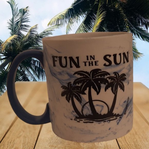 Fun In The Sun  St,. Martin West Indies Coffee Cup - Picture 1 of 6